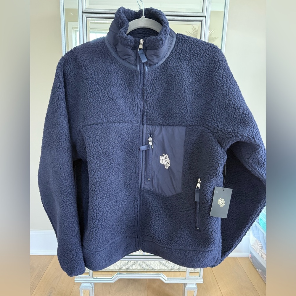 NWT Darc Sport Bushido Code Lone Pine Men’s Fleece - Navy- Medium